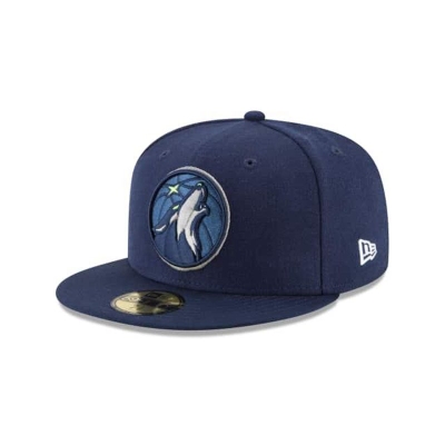 Minnesota Timberwolves Gorra | New Era NBA Wool Standard 59fifty Fitted Cap Mexico - Negros